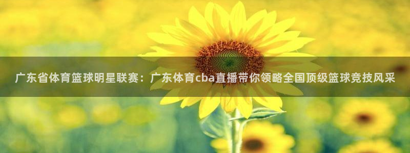 广东省体育篮球明星联赛：广东体育cba直播带你领略全国顶级篮球竞技风采